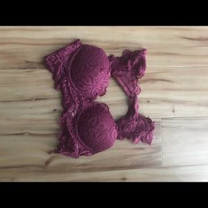 Pink Push Up Bra Bra